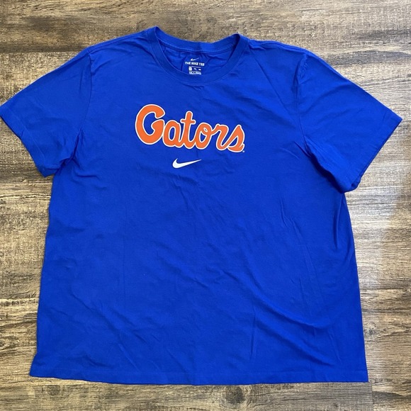 Blue NIKE Gators t-shirt Men's XXL 2XL University Of Florida - Picture 1 of 8